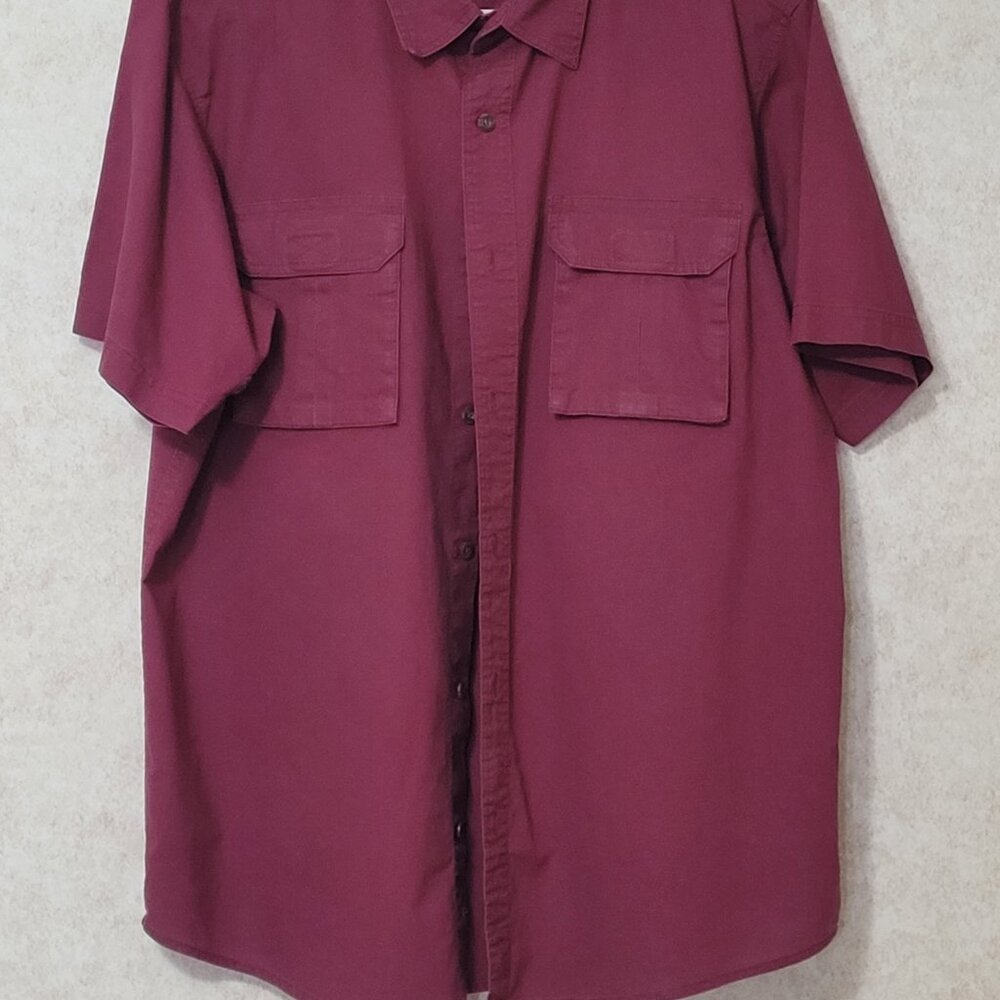 Red Head Brand Mans Short Sleeve Shirt Size XL - Picture 5 of 15